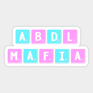 ABDL Mafia Sticker